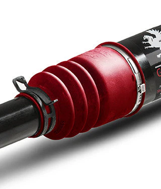 Jeep Drag Link Top Mount Drilled Knuckle w/ Griffin Red Bellow Yeti XD For 07-18 Wrangler JK Steer Smarts - Image 2