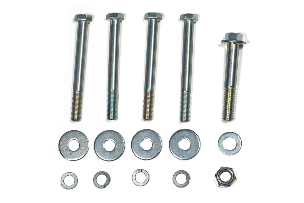 Jeep Frame Side Track Bar Reinforcement Bracket Hardware Kit Yeti XD For 07-18 Wrangler JK Steer Smarts