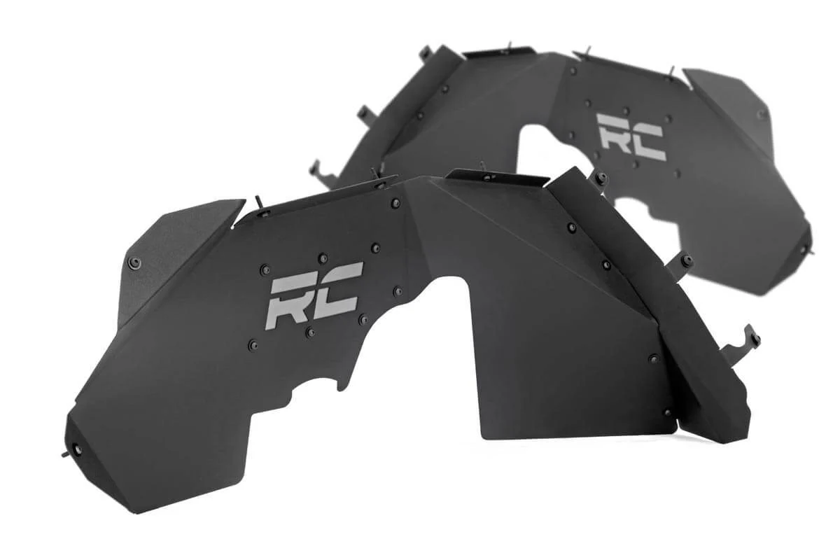 Jeep Front Inner Fenders Vertex Shocks 07-18 Wrangler JK Rough Country - 1195V - Image 6