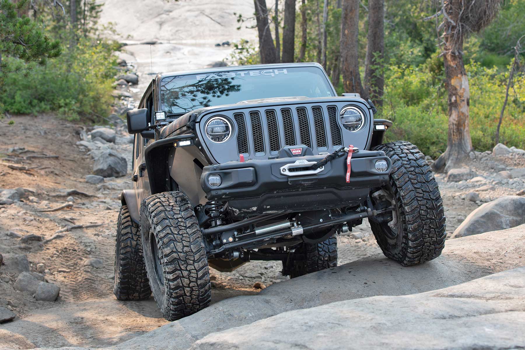 JEEP HIGH CLEAR STEER STAB DL. - FTS24282 - Image 2