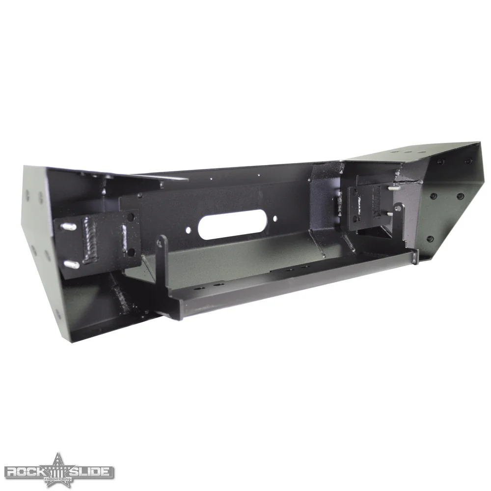 Jeep JK Shorty Front Bumper For 07-18 Wrangler JK With Winch Plate No Bull Bar Rigid Series Rock Slide Engineering - FB-S-101-JK - Image 4