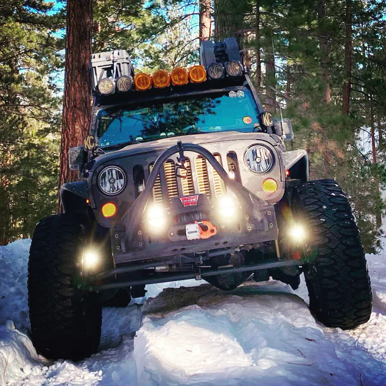 Jeep JK Steerable Knuckle Pod Light Mounts (2007-2018 Wrangler) - Image 16