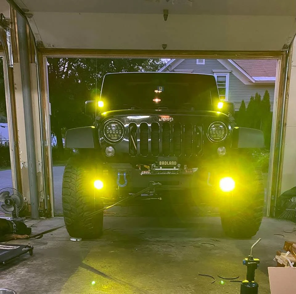 Jeep JK Steerable Knuckle Pod Light Mounts (2007-2018 Wrangler) - Image 18
