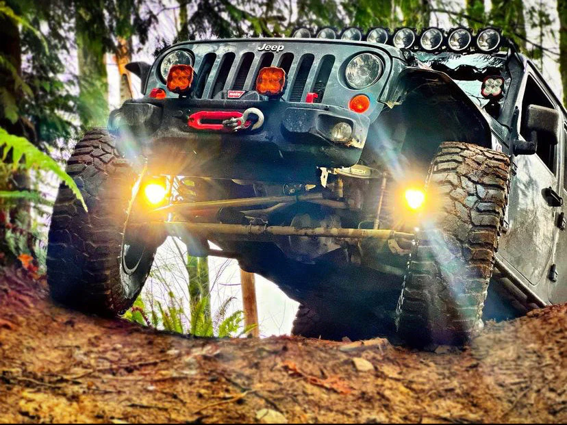 Jeep JK Steerable Knuckle Pod Light Mounts (2007-2018 Wrangler) - Image 7