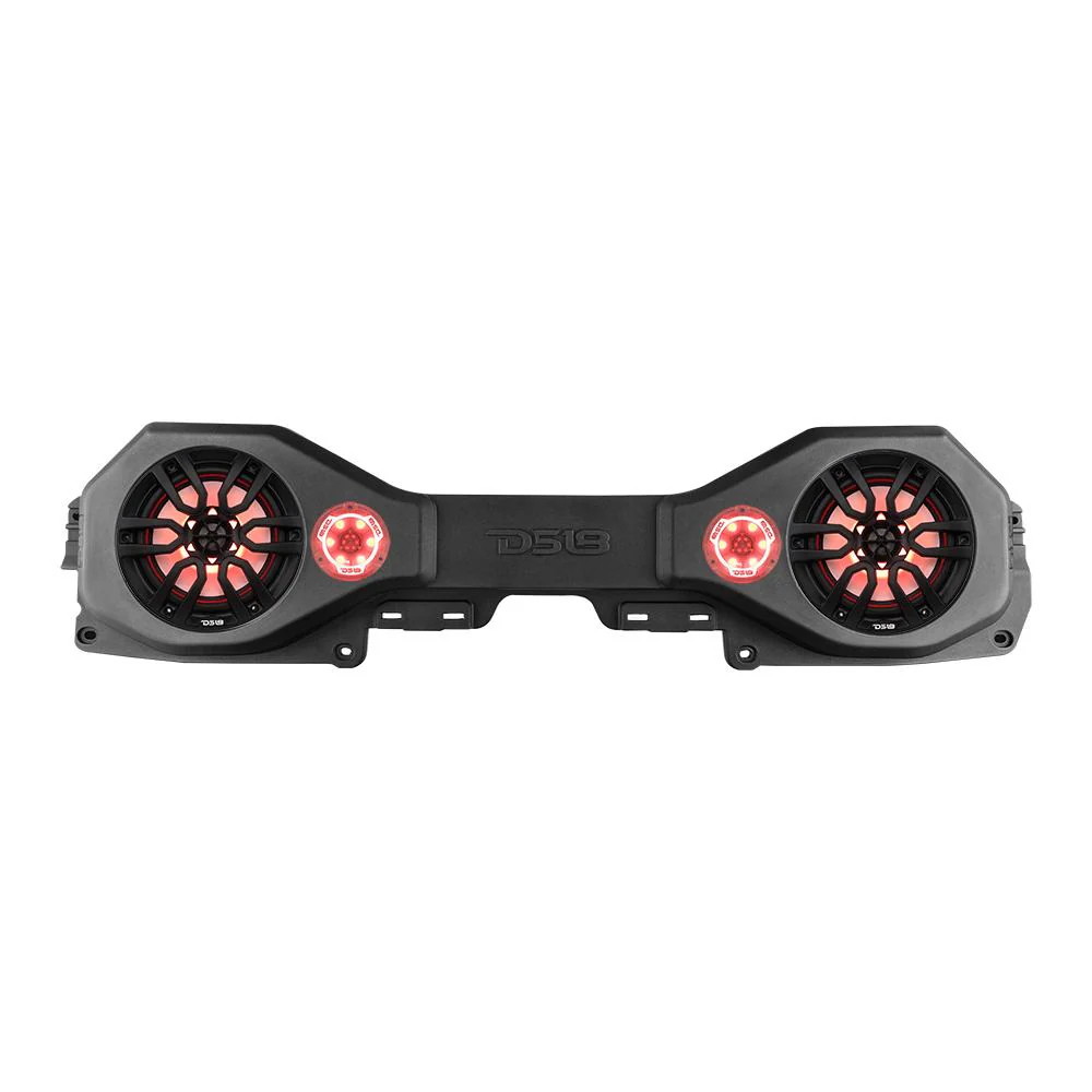Jeep JL/JLU,JT Overhead Bar System Fits 2 X 8" Speakers and 2 X 3.78" Tweeters -Black - Image 2