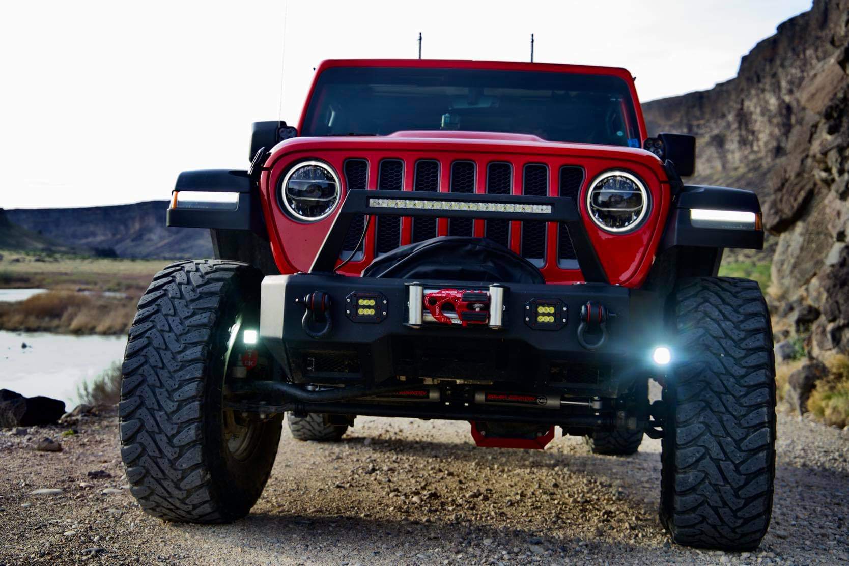 Jeep JL / JT Steerable Knuckle Pod Light Mounts (2018+ Gladiator/Wrangler) - Image 14