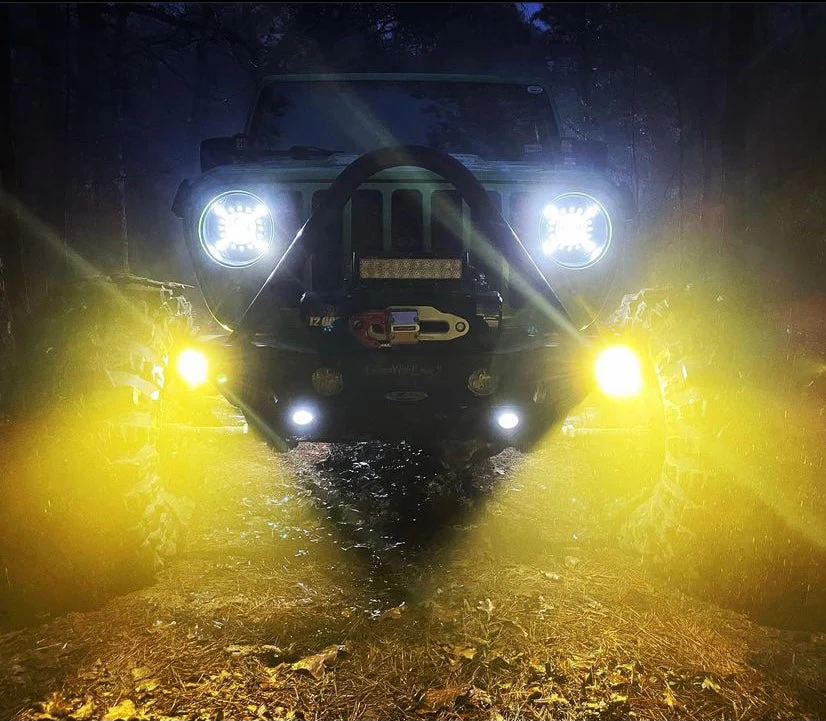 Jeep JL / JT Steerable Knuckle Pod Light Mounts (2018+ Gladiator/Wrangler) - Image 16