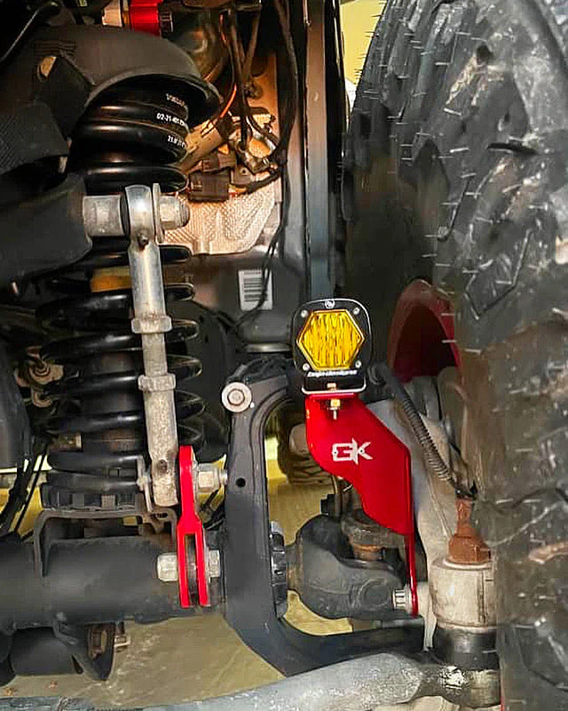 Jeep JL / JT Steerable Knuckle Pod Light Mounts (2018+ Gladiator/Wrangler) - Image 5