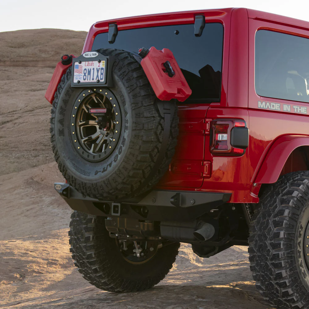 Jeep JL Shorty Rear Bumper For 18-Pres Wrangler JL No Tire Carrier Rigid Series Rock Slide Engineering - RB-F-200-JL - Image 4
