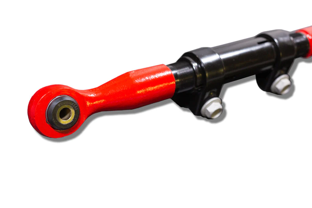 Jeep Pro-Series Front Adjustable Track Bar Yeti XD Red For 07-18 Wrangler JK Steer Smarts - Image 4