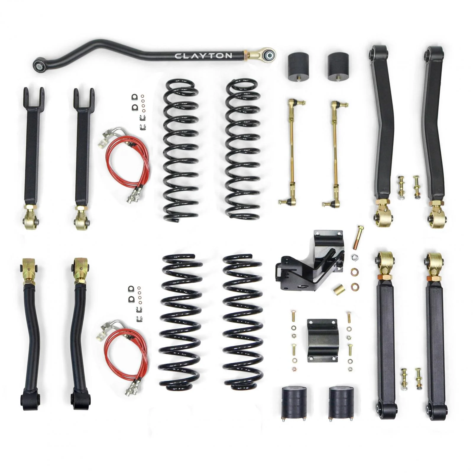 Jeep Wrangler 3.5 Inch Premium Lift Kit 2007-2018 JK Clayton Off Road - COR-2908035