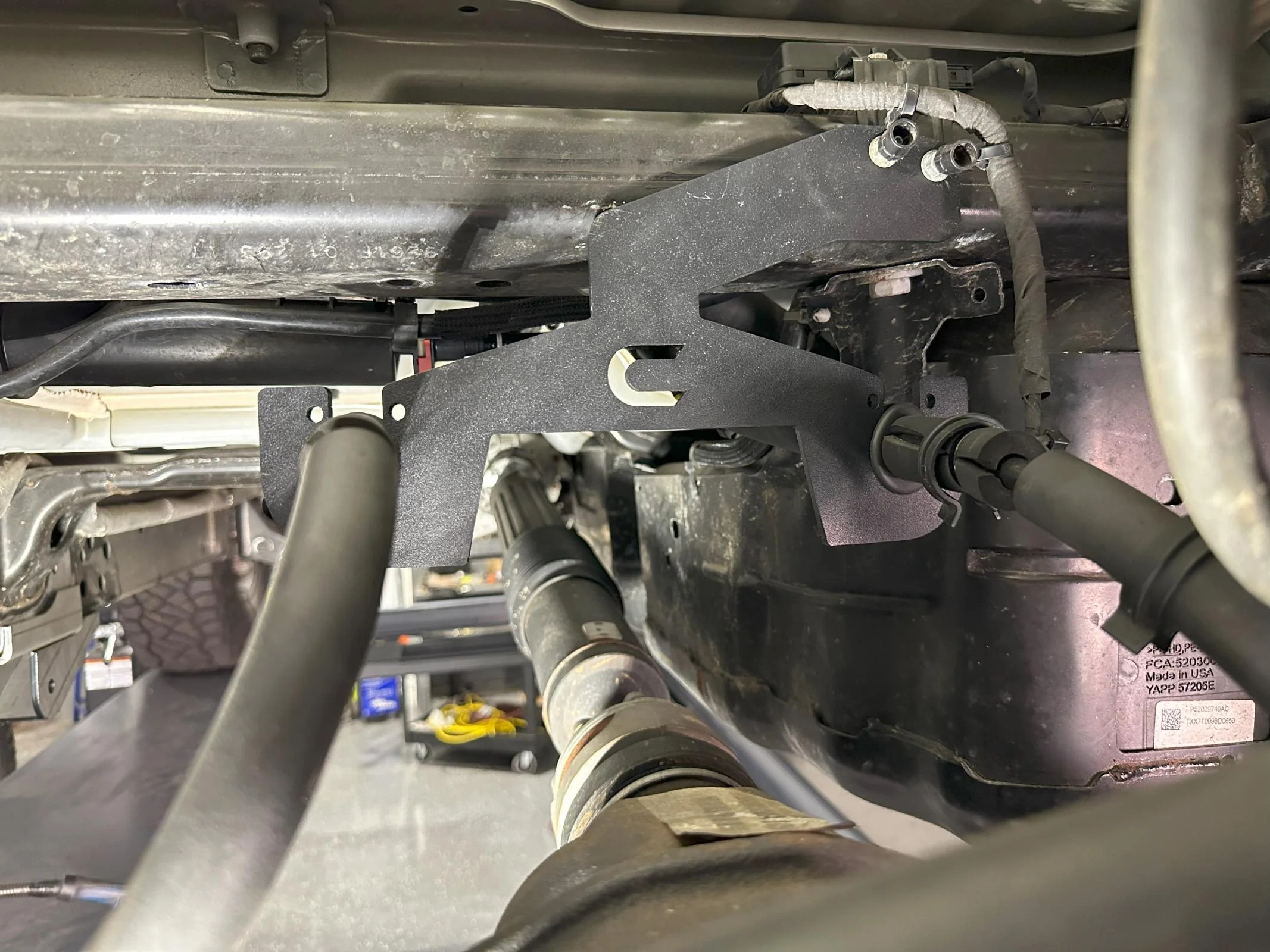 Jeep Wrangler Parking Brake Cable Relocation Bracket 2018+ JL Clayton Off Road - COR-1309502 - Image 4