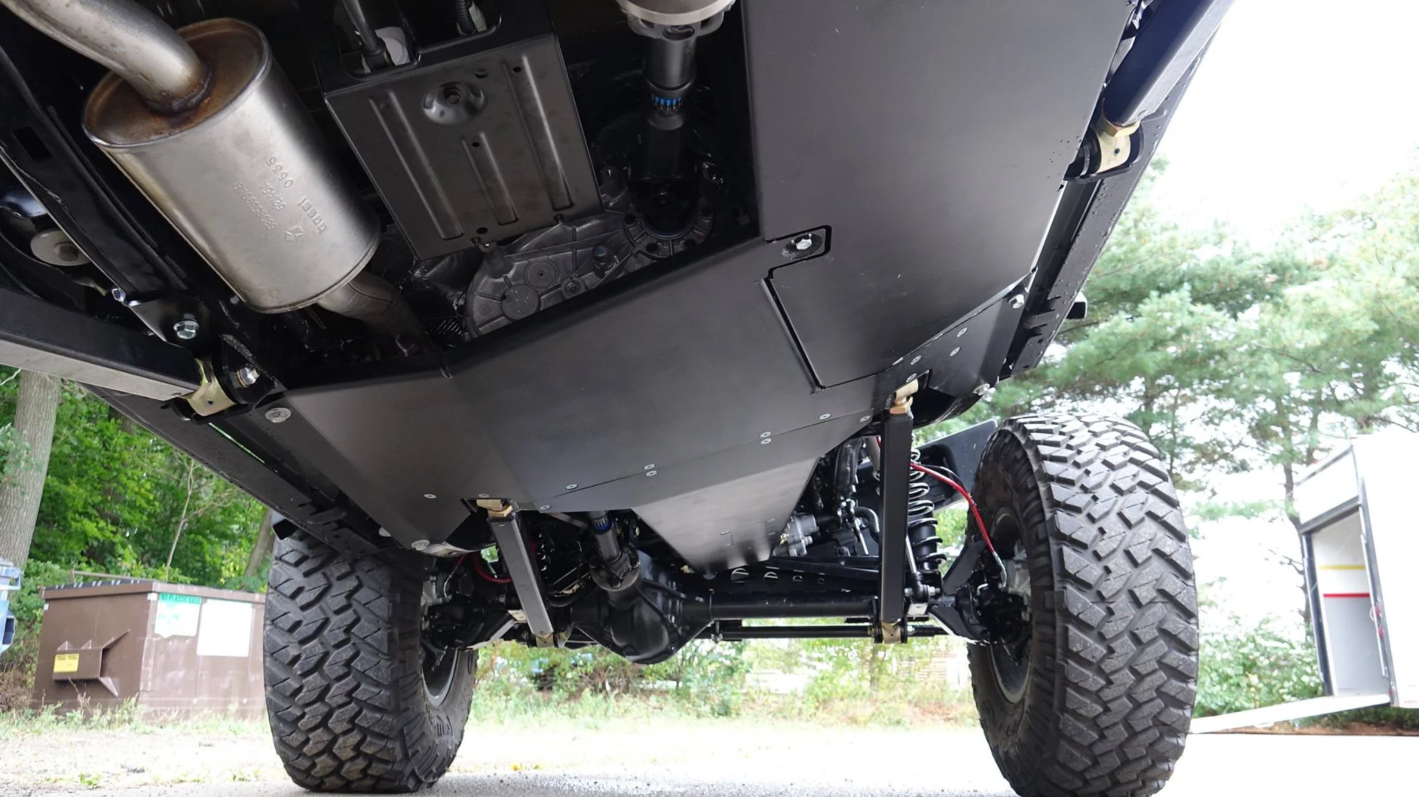 Jeep Wrangler Transfer Case Skid Plate Only 2007-2018 JK Clayton Off Road - COR-4108114 - Image 2
