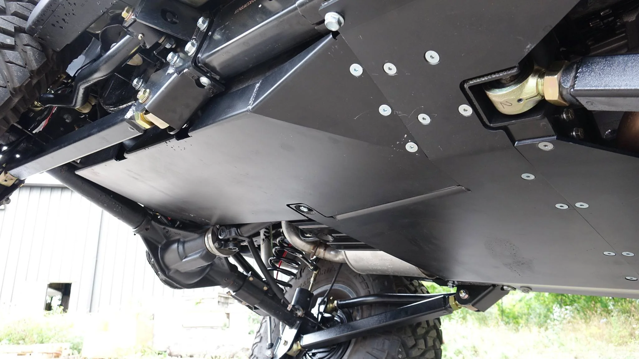 Jeep Wrangler Transfer Case Skid Plate Only 2007-2018 JK Clayton Off Road - COR-4108114 - Image 3