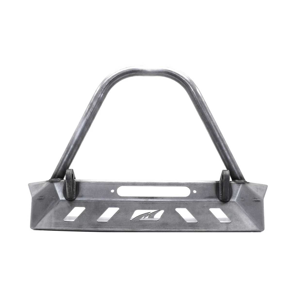 Jeep YJ TJ LJ Front Bumper W/Stinger Bare Steel Motobilt - MB1069-S