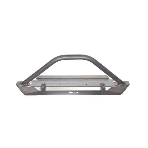 Jeep YJ / TJ / LJ Mid-Width Front Bumper W/Stinger Bare Steel Motobilt - MB1021-S - Image 2