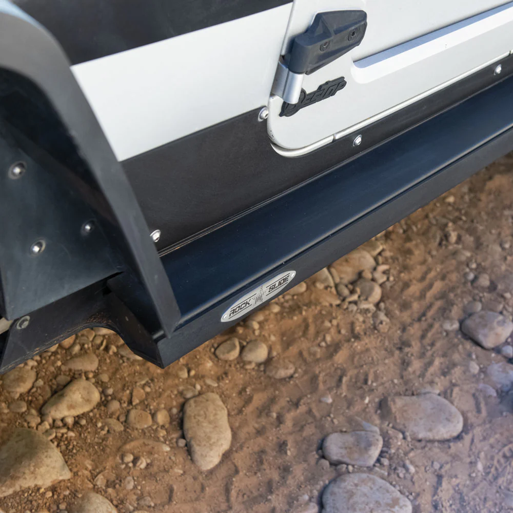 JK 4 Door Step Slider Skid Plate Rock Slide Engineering - AX-SP-300-JK4 - Image 2