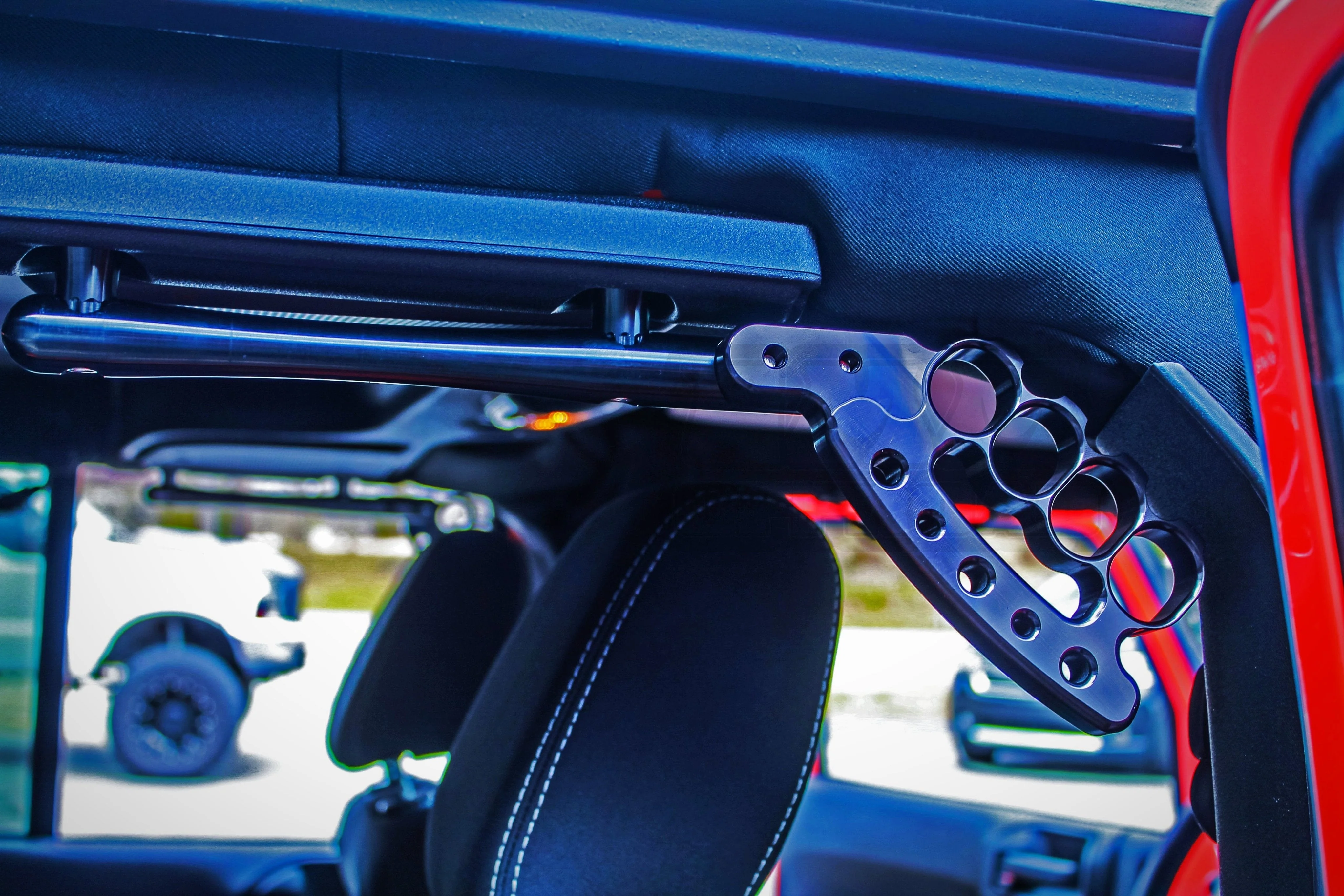 JK & JKU Rear Knuckle Grab Handles - Image 6