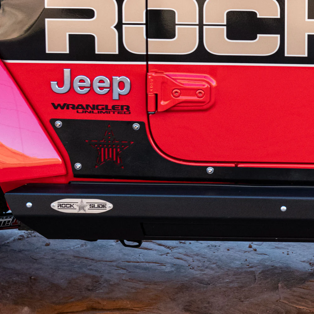 JL 4 Door Step Slider Rocker Guards Rock Slide Engineering - AX-SS-RG-JL4 - Image 3