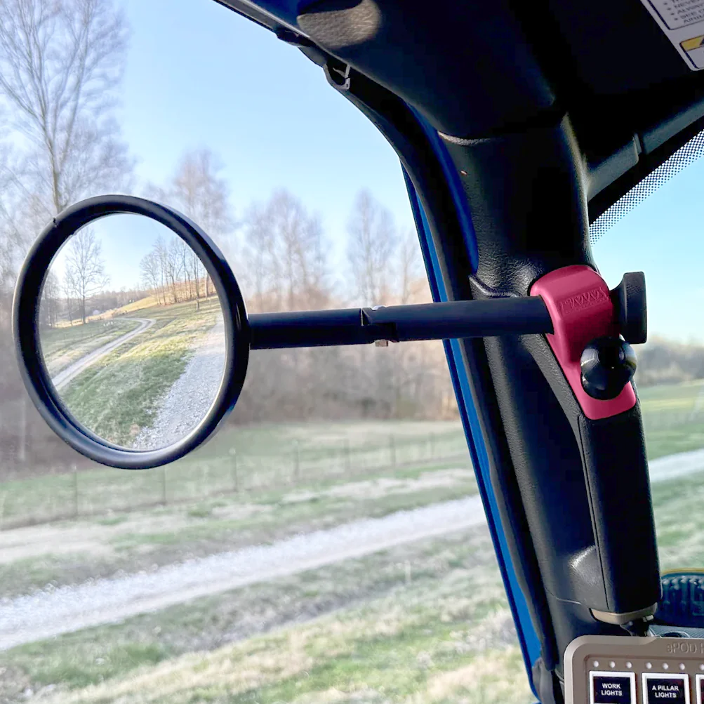 JL/JLU A-Pillar Side Jeep Mirrors with Base Mount Driver AND Passenger - Image 32