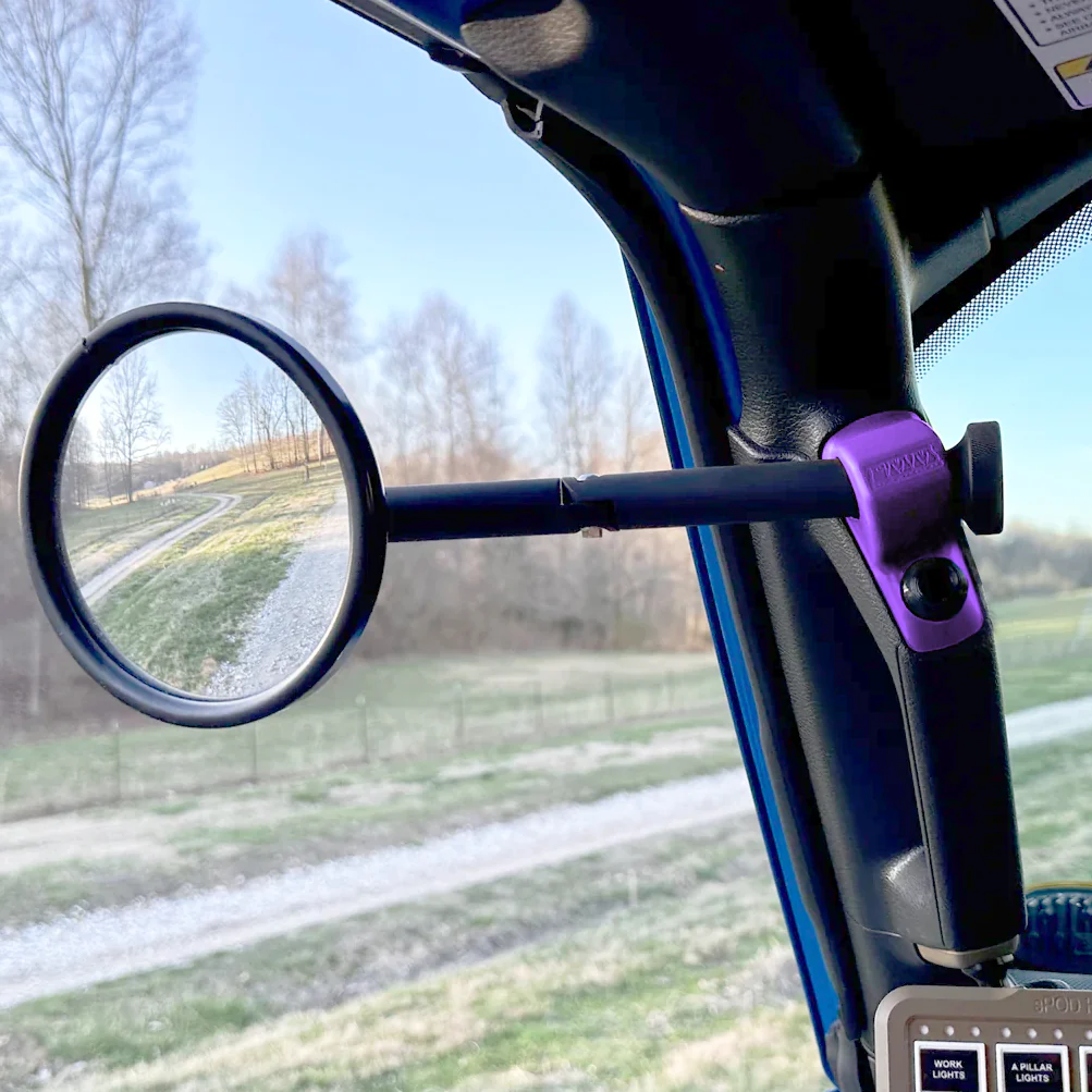 JL/JLU A-Pillar Side Jeep Mirrors with Base Mount Driver AND Passenger - Image 37