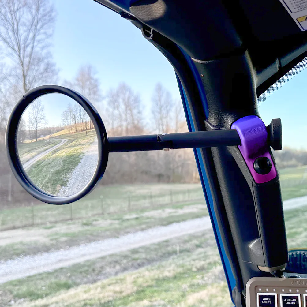 JL/JLU A-Pillar Side Jeep Mirrors with Base Mount Driver AND Passenger - Image 41