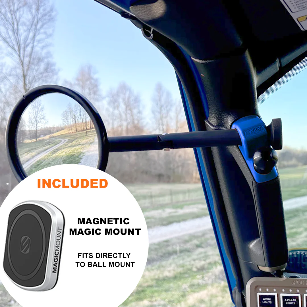 JL/JLU A-Pillar Side Jeep Mirrors with Base Mount Driver AND Passenger - Image 58