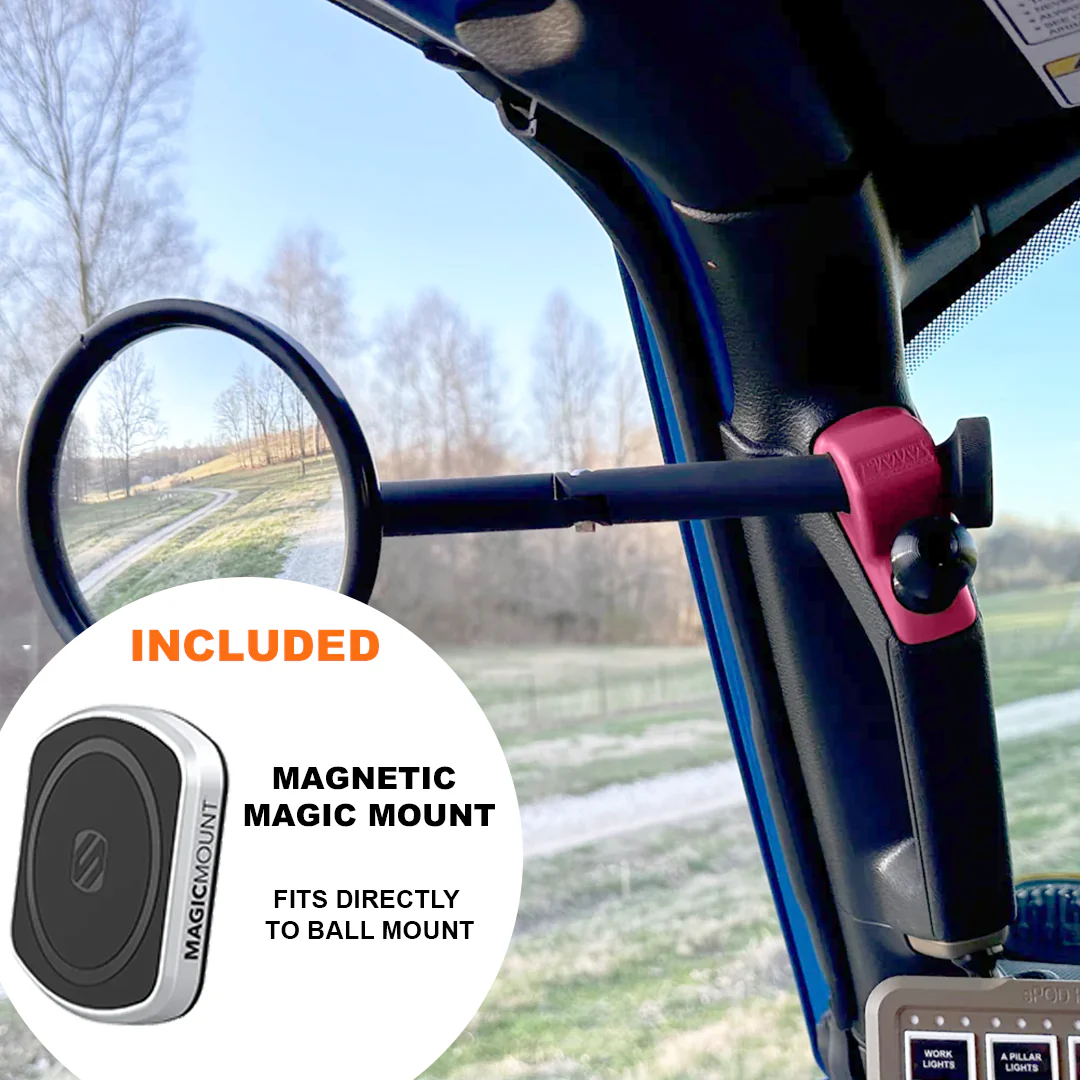 JL/JLU A-Pillar Side Jeep Mirrors with Base Mount Driver AND Passenger - Image 62