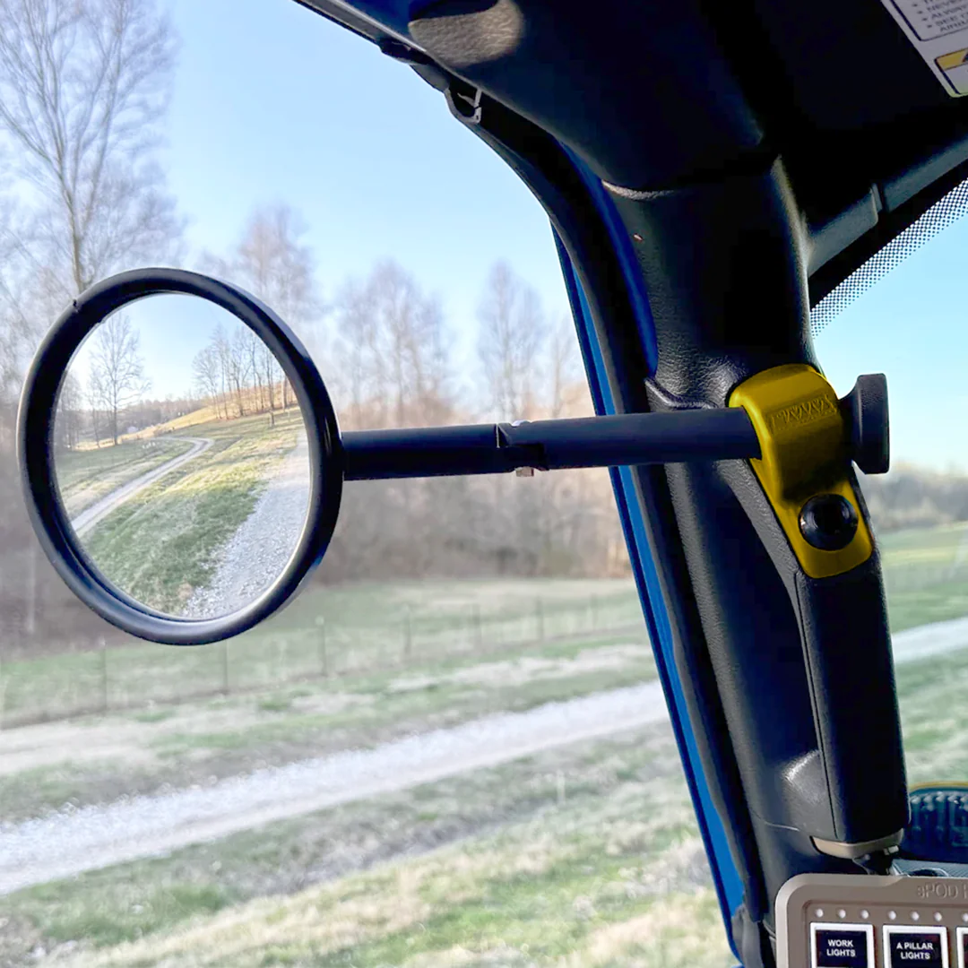JL/JLU A-Pillar Side Jeep Mirrors with Base Mount Driver AND Passenger - Image 79
