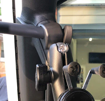 JL/JLU A-Pillar Side Jeep Mirrors with Base Mount Driver AND Passenger - Image 9
