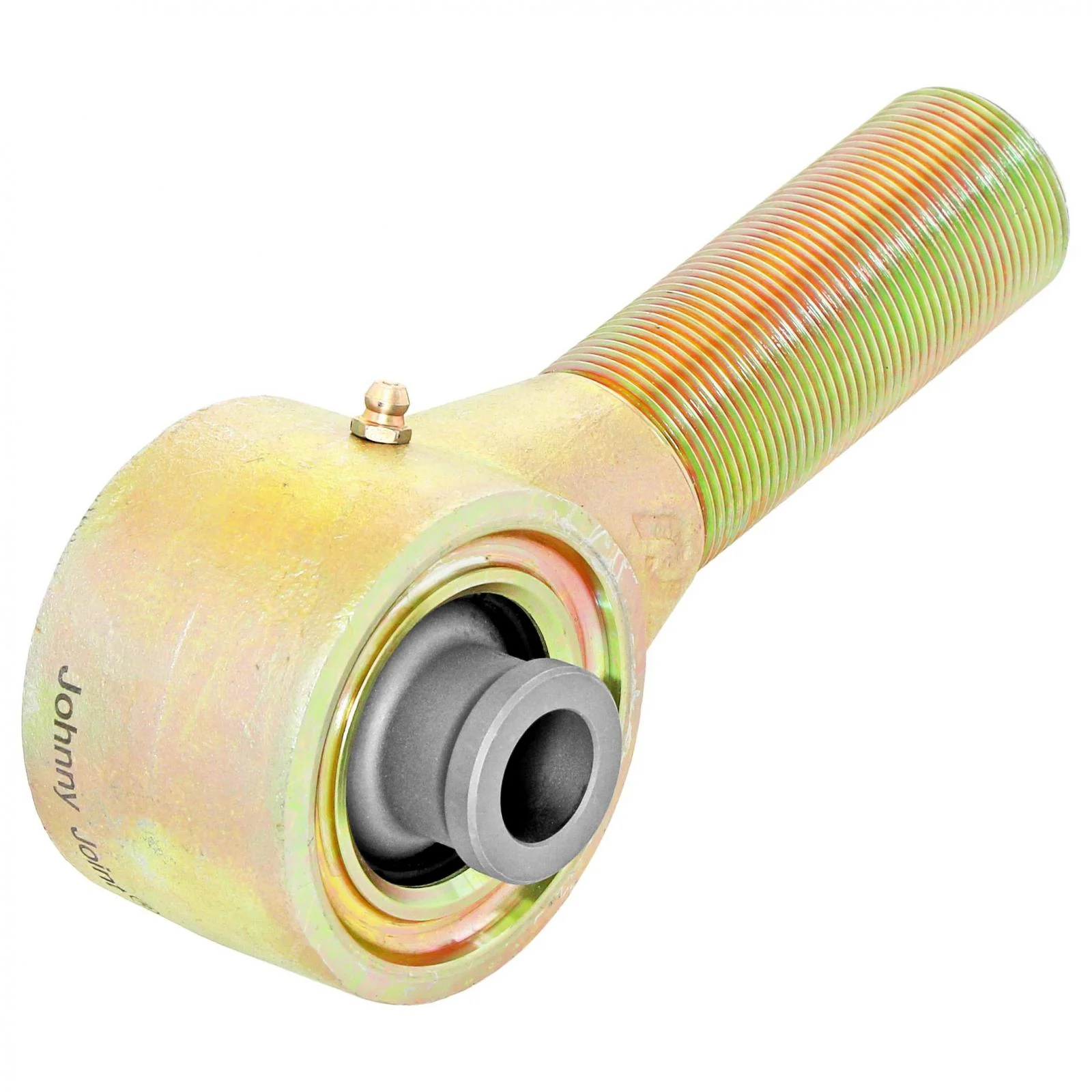 Johnny Joint Rod End 3 Inch Narrow Forged 1 1/2 Inch-12 RH Threads 3.250 Inch x .827 Inch Ball Externally Greased RockJock 4x4 - RJ-365501-102
