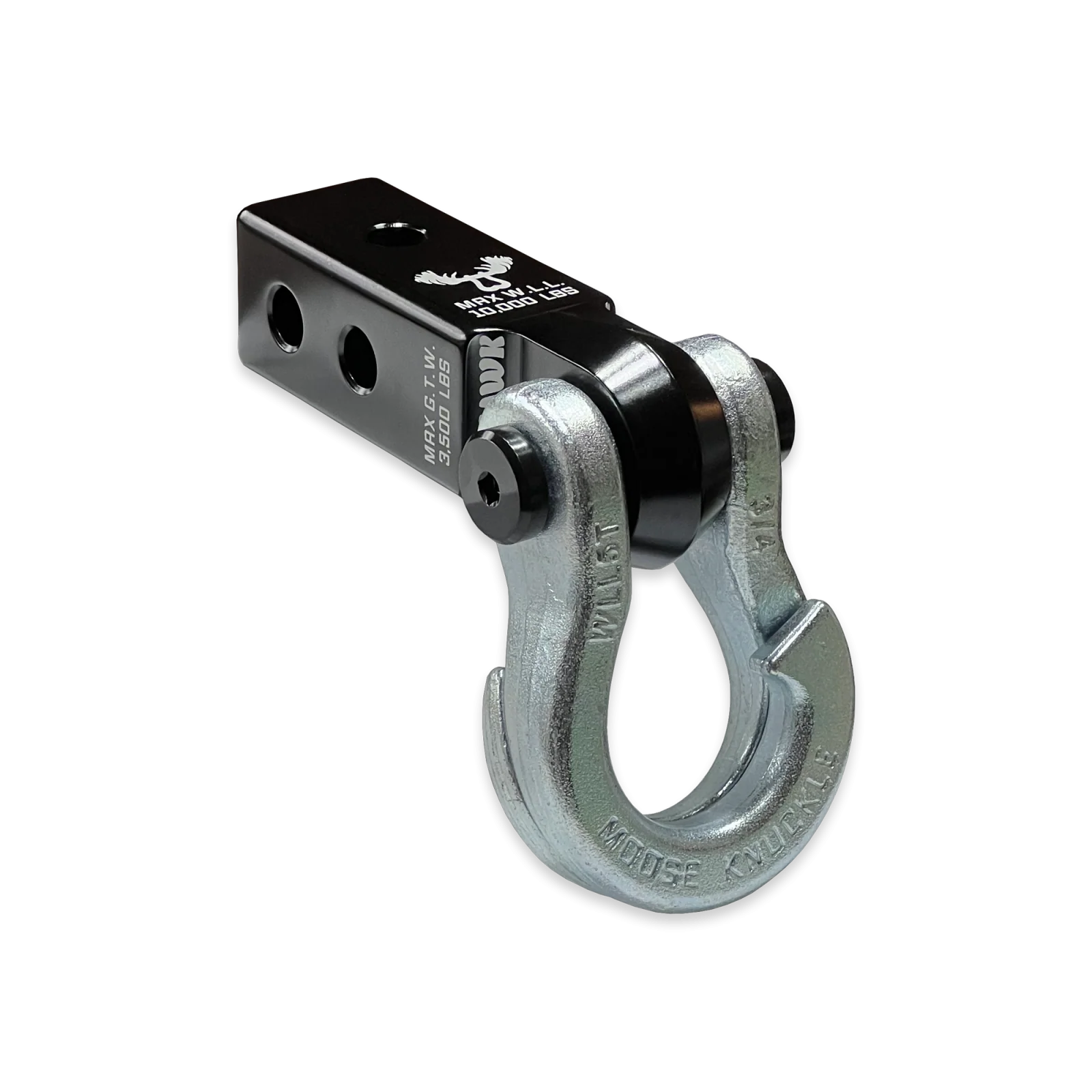 Jowl 3/4 Split Shackle and Mohawk 2.0 Receiver Combo Black Lung / Nice Gal Moose Knuckle Offroad - FN000028-012 - Moose Knuckle Offroad