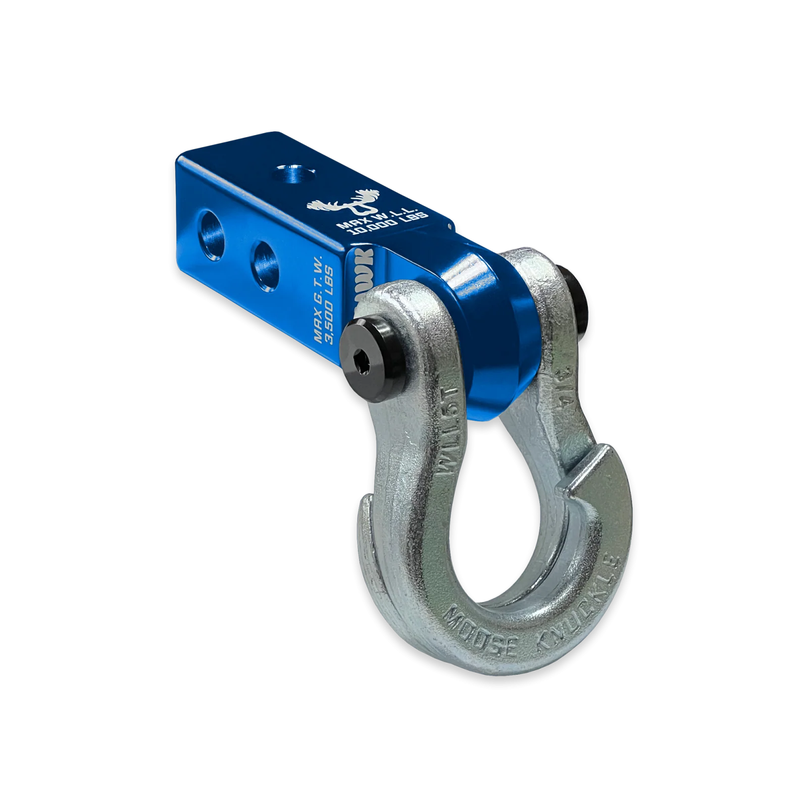 Jowl 3/4 Split Shackle and Mohawk 2.0 Receiver Combo Blue Pill / Nice Gal Moose Knuckle Offroad - FN000031-012 - Moose Knuckle Offroad