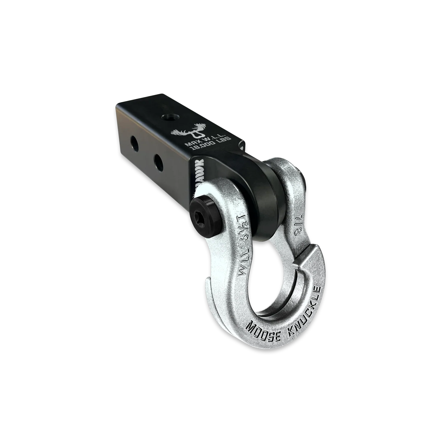 Jowl 7/8 Split Shackle and Mohawk 2.5 Receiver Combo Black Lung / Nice Gal Moose Knuckle Offroad - FN000048-012 - Moose Knuckle Offroad