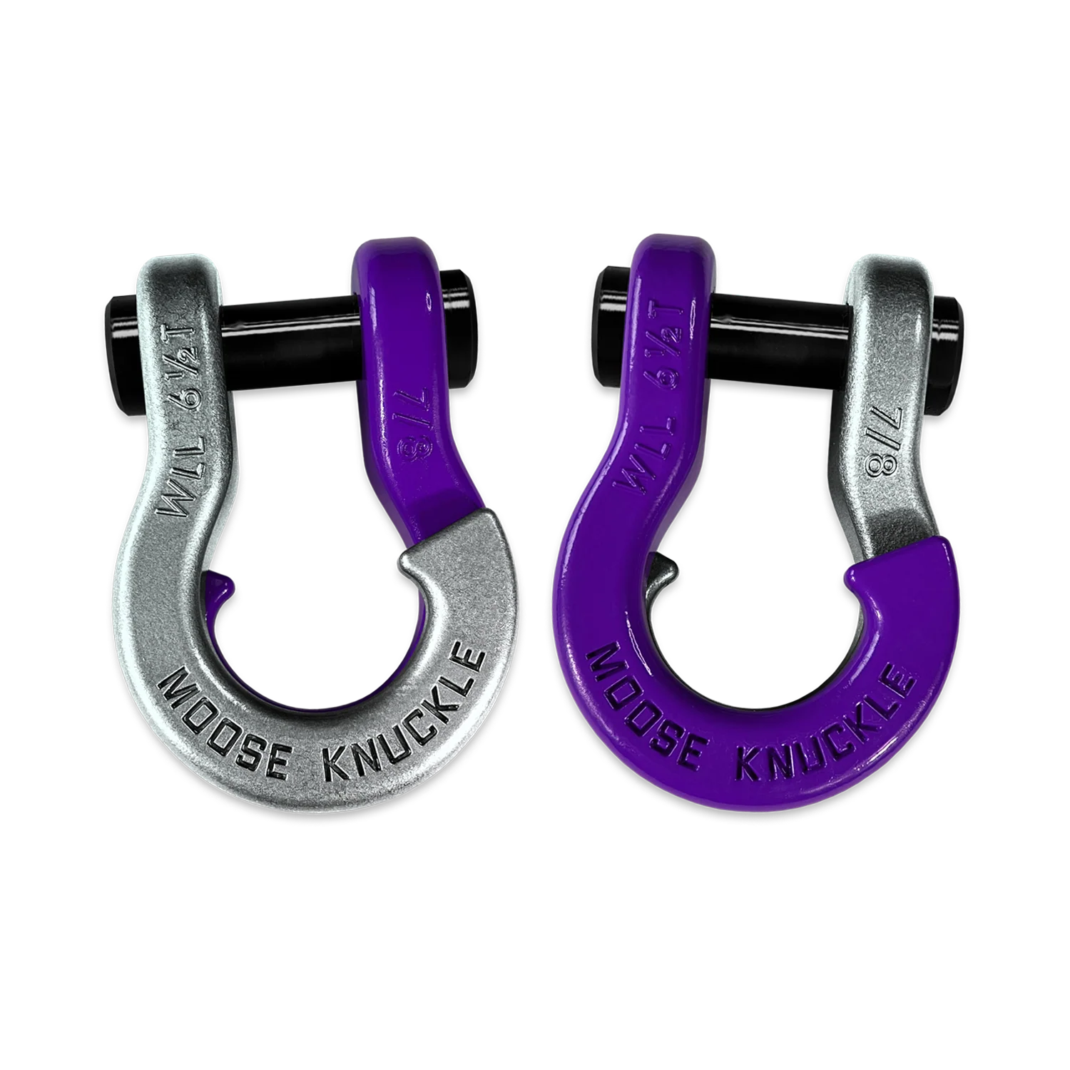 Jowl Recovery Split Shackle 7/8 Nice Gal and Grape Escape Combo Moose Knuckle Offroad - FN000047-173 - Moose Knuckle Offroad
