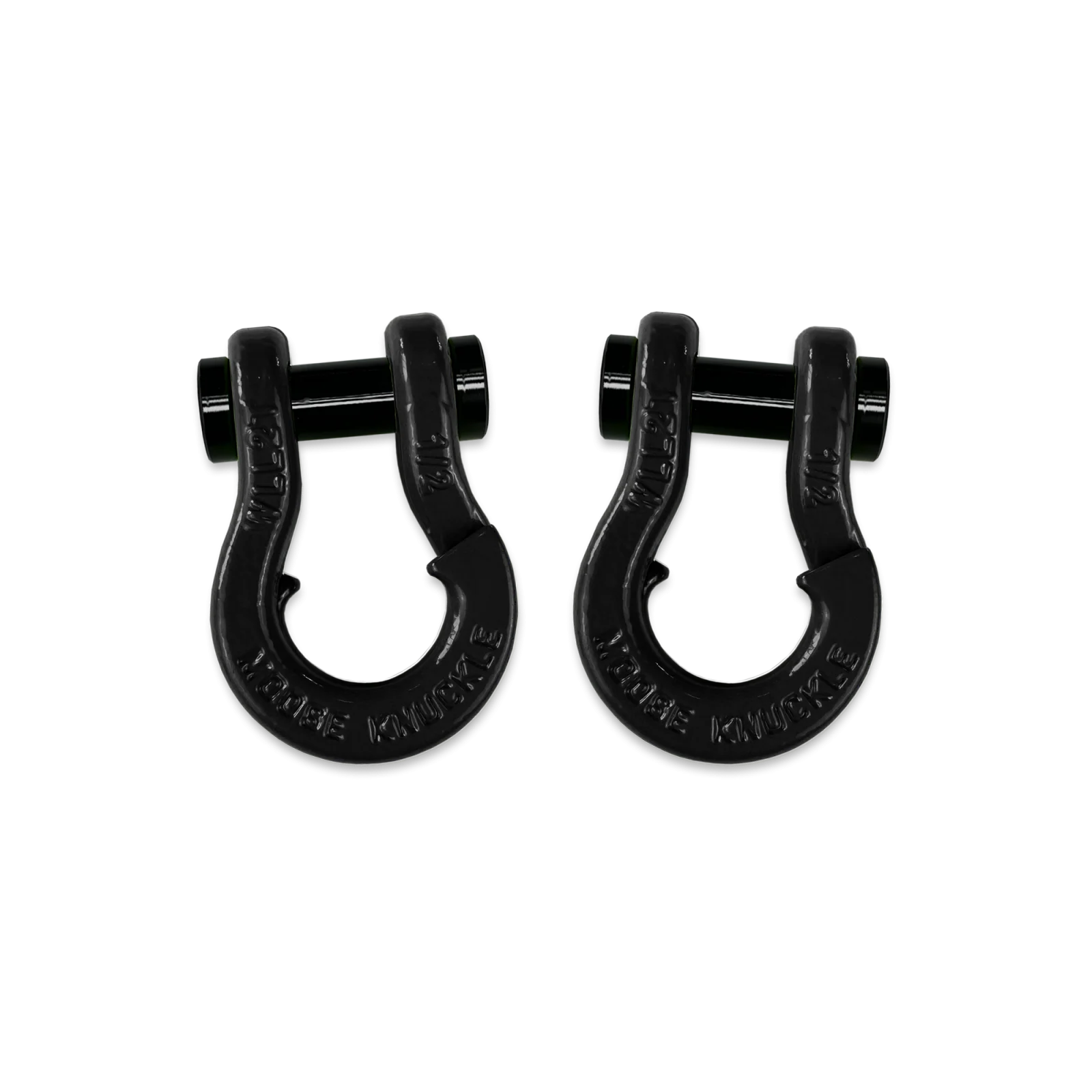 Jowl SxS Recovery Split Shackle 1/2 Black Hole and Black Hole Combo Moose Knuckle Offroad - FN000026-015 - Moose Knuckle Offroad