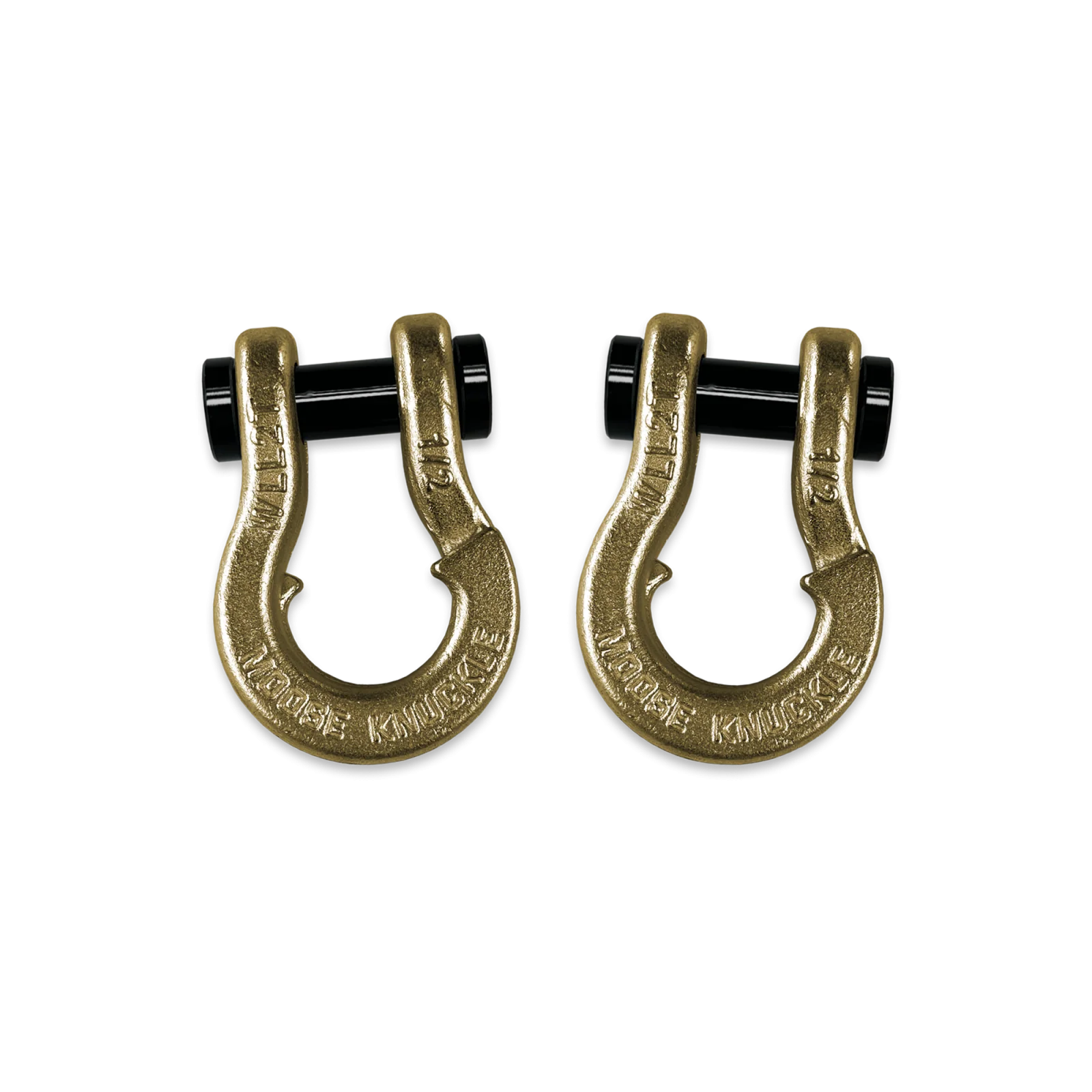 Jowl SxS Recovery Split Shackle 1/2 Brass Knuckle and Brass Knuckle Combo Moose Knuckle Offroad - FN000026-169 - Moose Knuckle Offroad