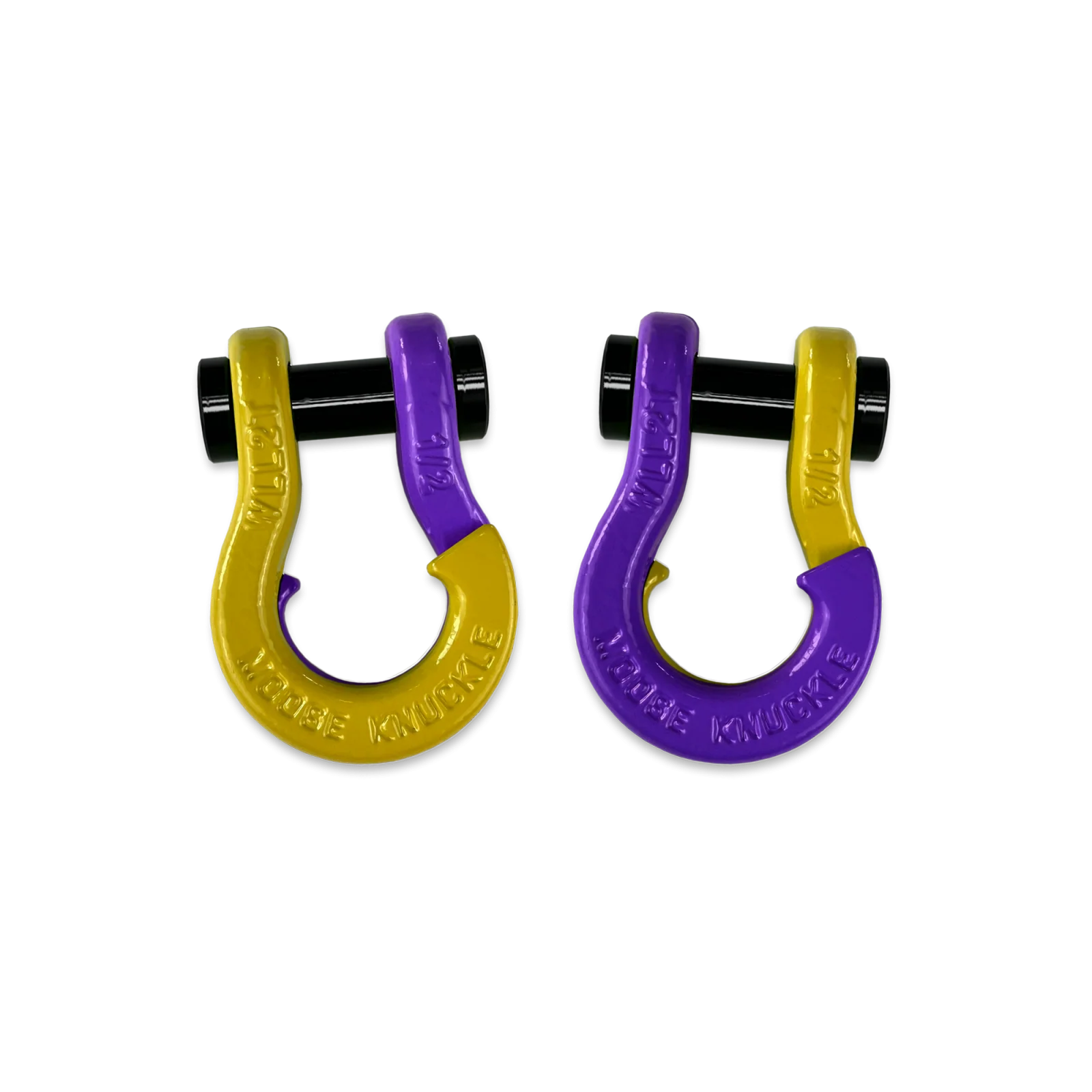 Jowl SxS Recovery Split Shackle 1/2 Detonator Yellow and Grape Escape Combo Moose Knuckle Offroad - FN000026-103 - Moose Knuckle Offroad