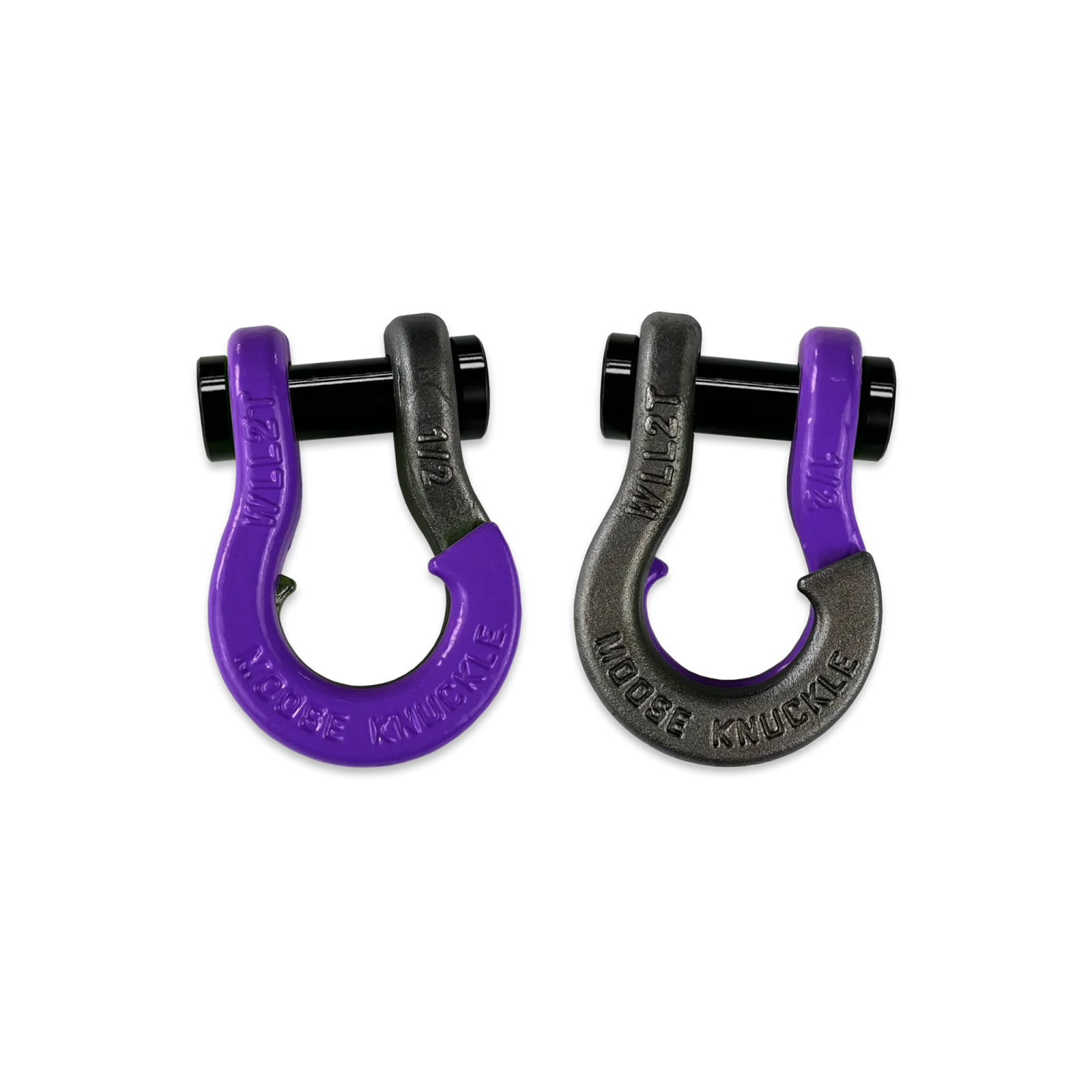 Jowl SxS Recovery Split Shackle 1/2 Grape Escape and Raw Dog Combo Moose Knuckle Offroad - FN000026-070 - Moose Knuckle Offroad