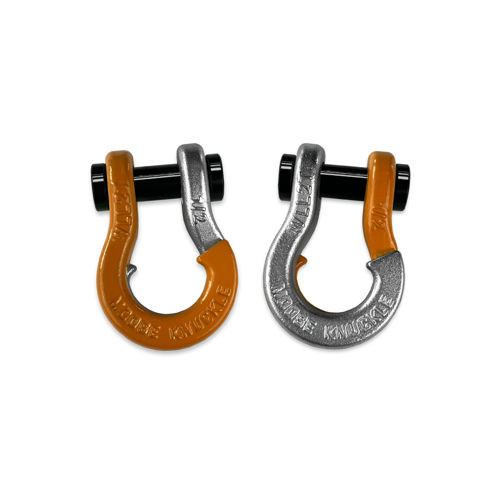 Jowl SxS Recovery Split Shackle 1/2 Obscene Orange and Nice Gal Combo Moose Knuckle Offroad - FN000026-124 - Moose Knuckle Offroad