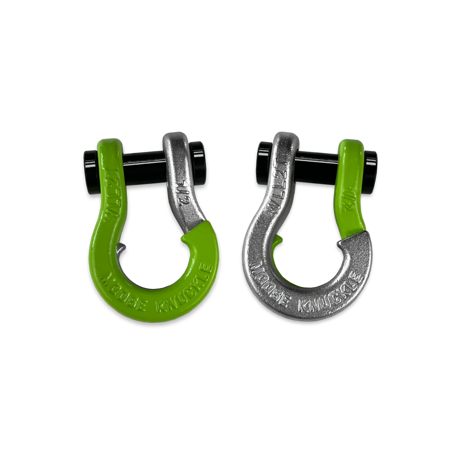 Jowl SxS Recovery Split Shackle 1/2 Sublime Green and Nice Gal Combo Moose Knuckle Offroad - FN000026-096 - Moose Knuckle Offroad