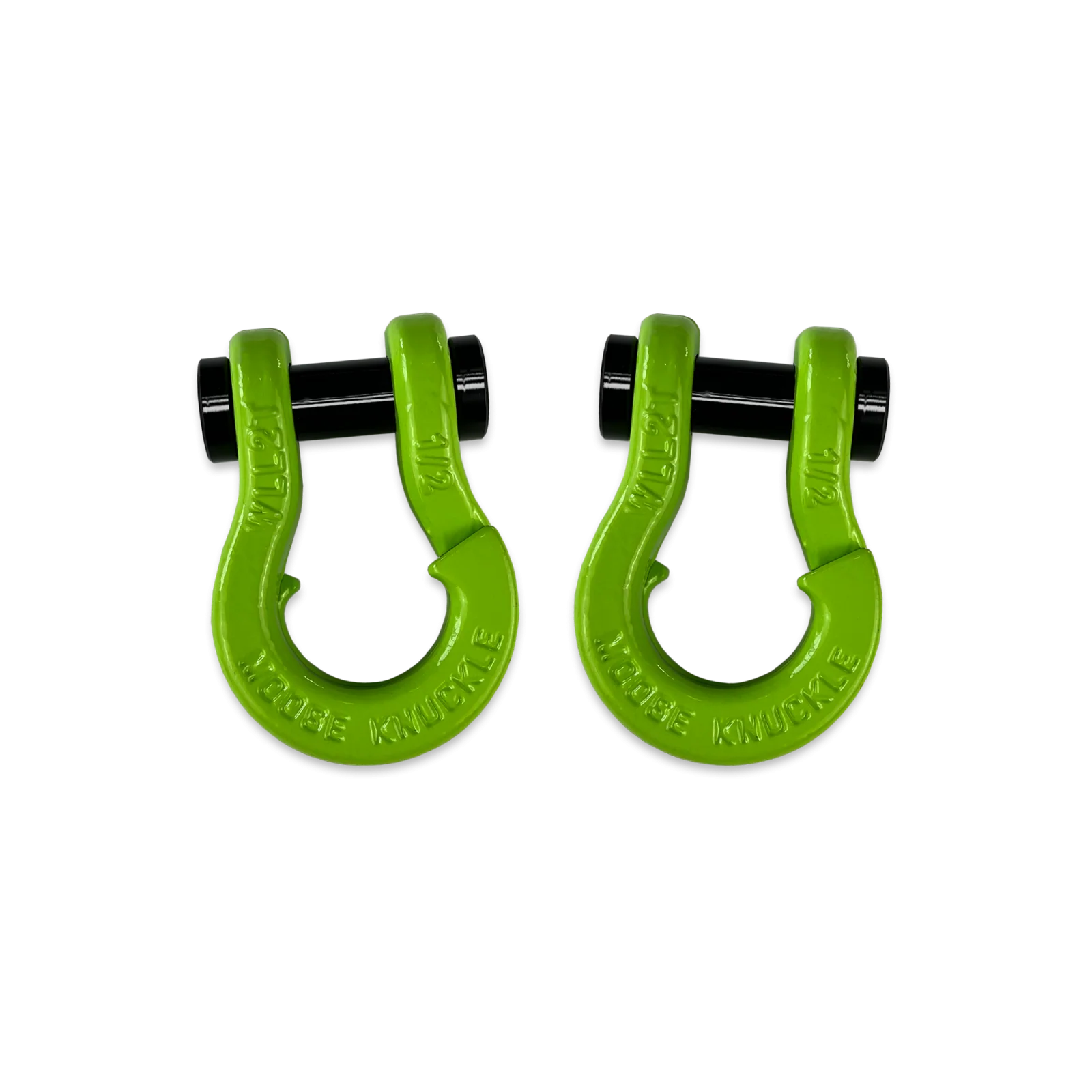 Jowl SxS Recovery Split Shackle 1/2 Sublime Green and Sublime Green Combo Moose Knuckle Offroad - FN000026-085 - Moose Knuckle Offroad