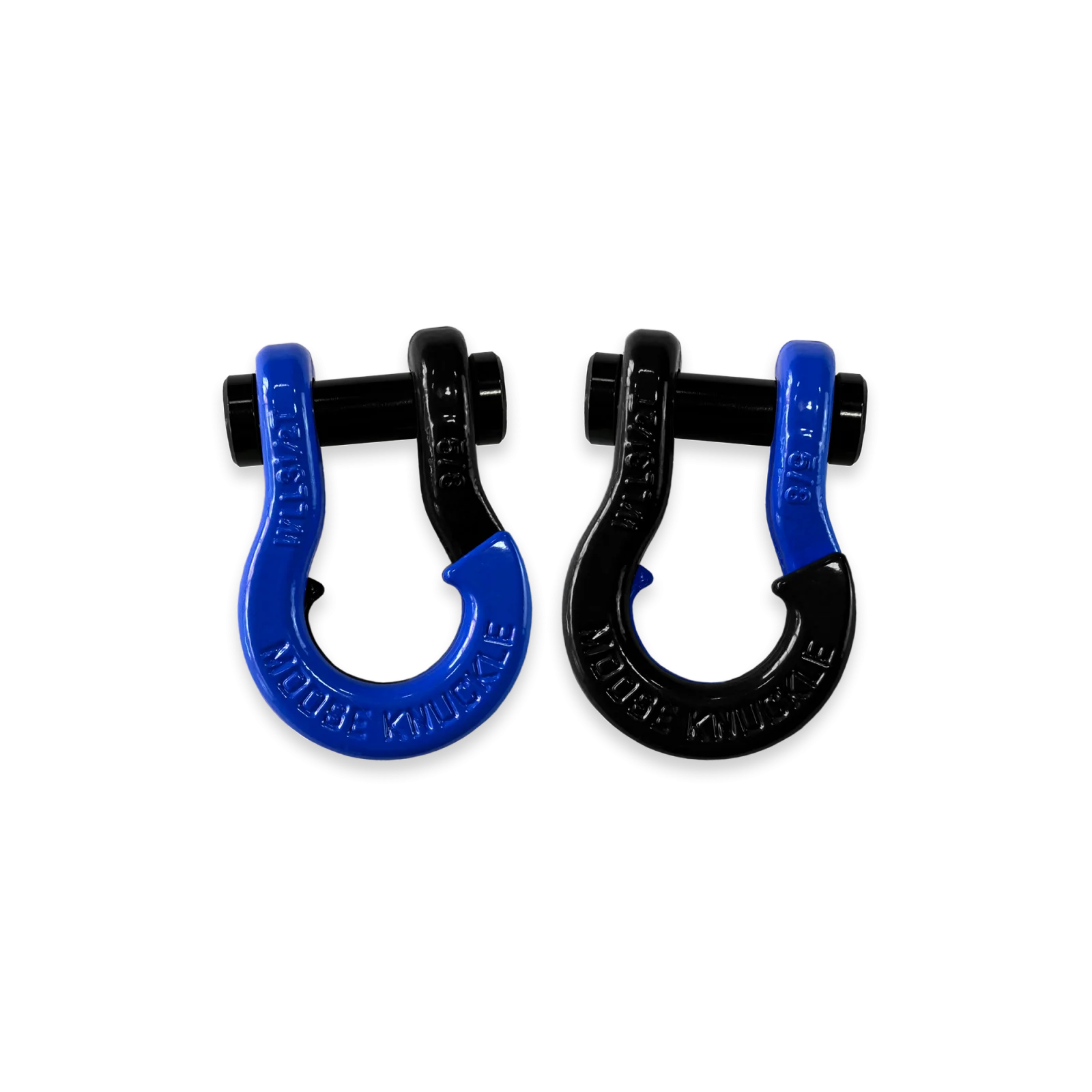 Jowl SxS Recovery Split Shackle 5/8 Blue Balls and Black Hole Combo Moose Knuckle Offroad - FN000025-067 - Moose Knuckle Offroad