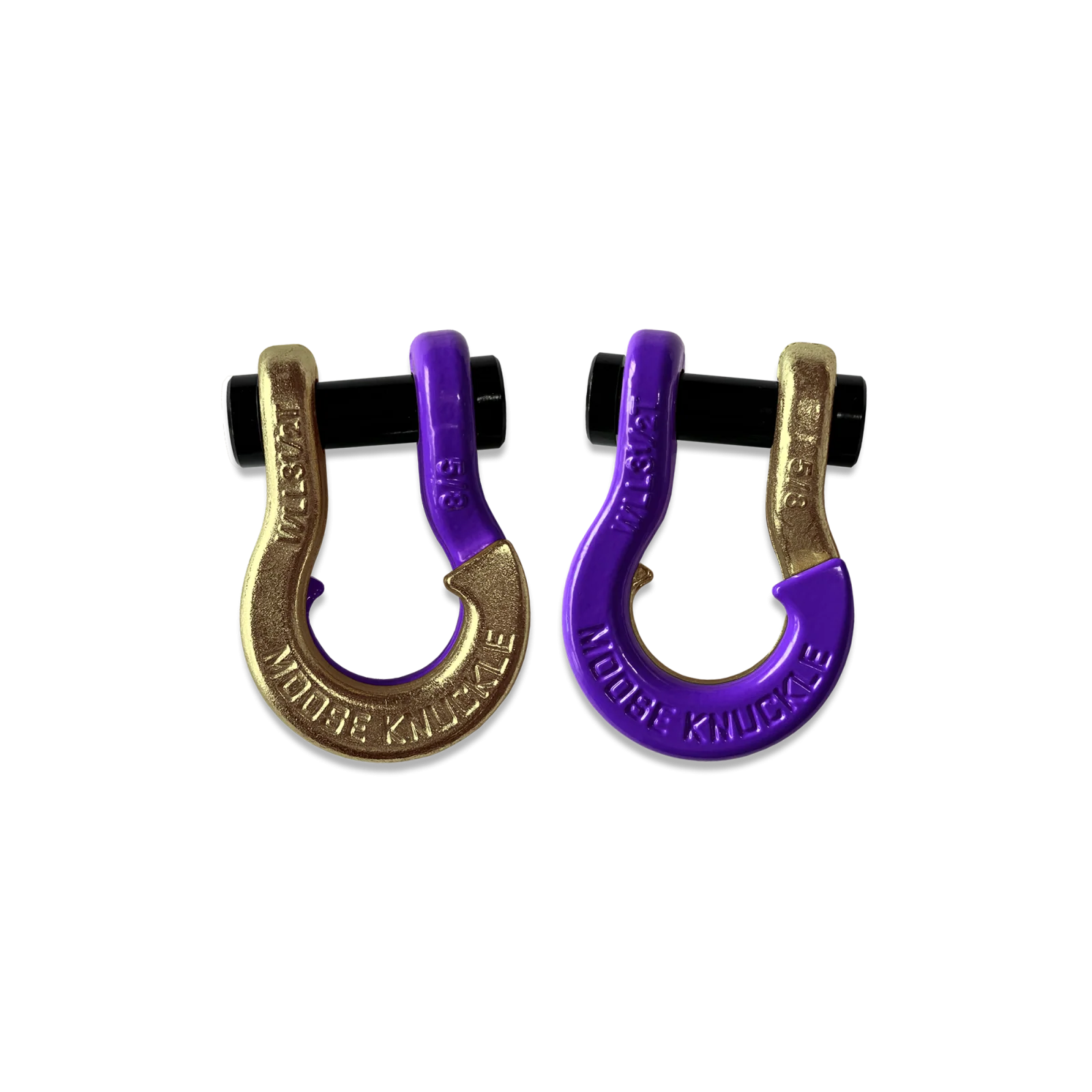 Jowl SxS Recovery Split Shackle 5/8 Brass Knuckle and Grape Escape Combo Moose Knuckle Offroad - FN000025-161 - Moose Knuckle Offroad