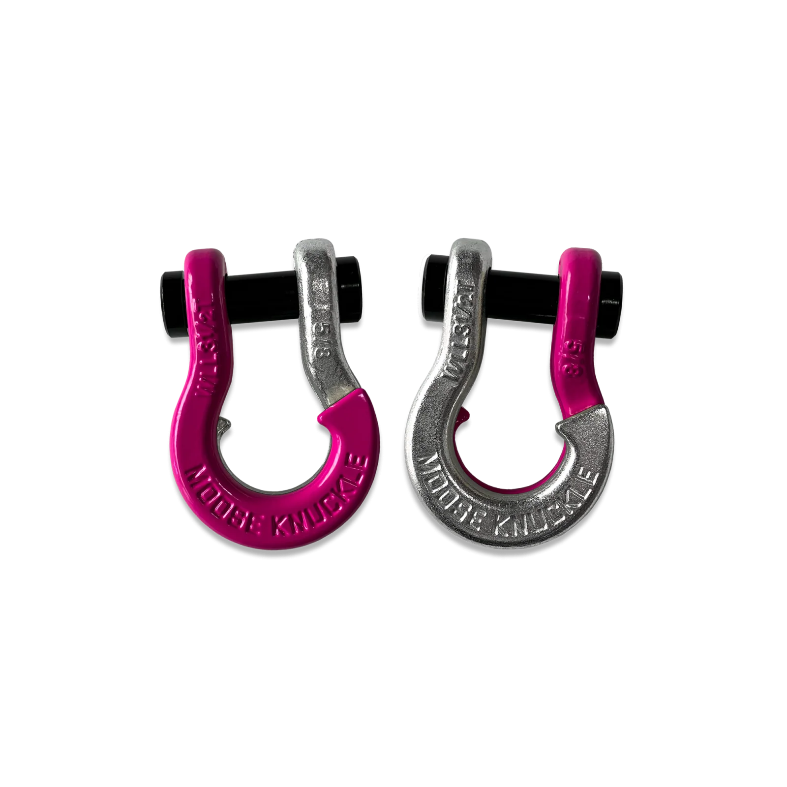 Jowl SxS Recovery Split Shackle 5/8 Pogo Pink and Nice Gal Combo Moose Knuckle Offroad - FN000025-195 - Moose Knuckle Offroad