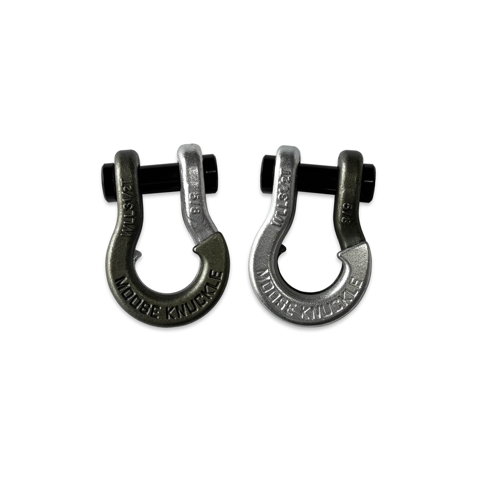 Jowl SxS Recovery Split Shackle 5/8 Raw Dog and Nice Gal Combo Moose Knuckle Offroad - FN000025-181 - Moose Knuckle Offroad