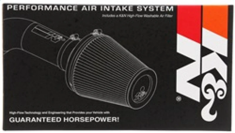 K&N 01-04 Chevy Silverado HD V8-6.6L Performance Intake Kit - Image 9