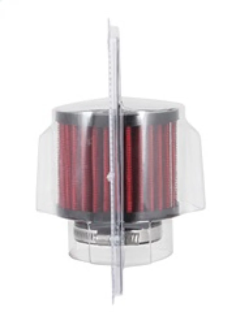 K&N 1.75 inch Vent 3 inch D 2.5 inch H Air Filter - Rubber Top - Image 13