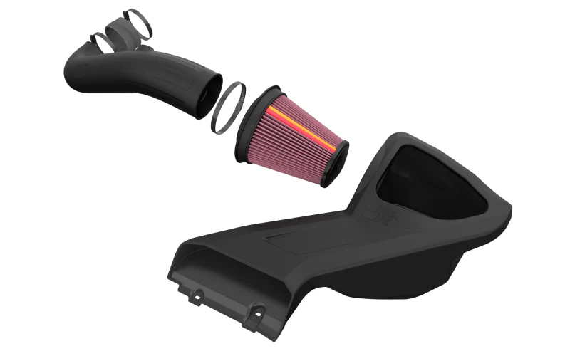 K&N 15-20 Ford F150 V8-5.0 L Performance Air Intake System - Image 4