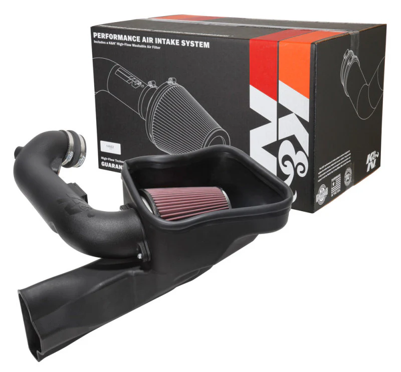 K&N 2018 Ford Mustang GT V8 5.0L F/I AirCharger Performance Intake - Image 16